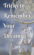 tricks to remember your dreams
